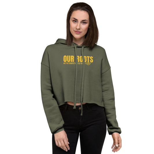 Our Roots Ladies Crop Hoodie