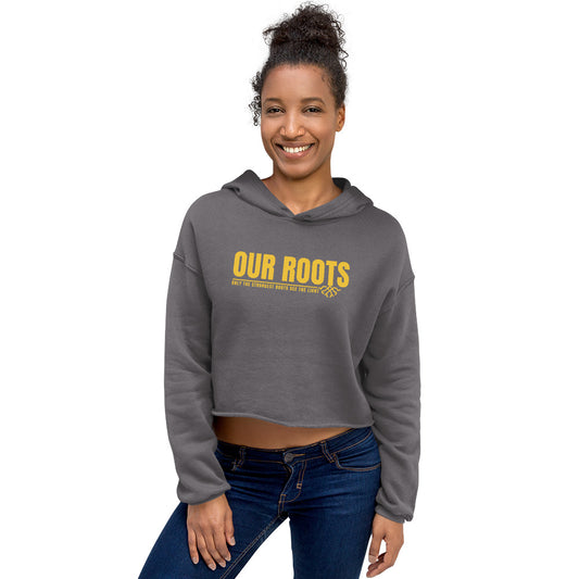 Our Roots Ladies Crop Hoodie