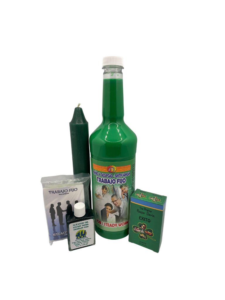 Steady Work Ritual Set Botanica Candles & More