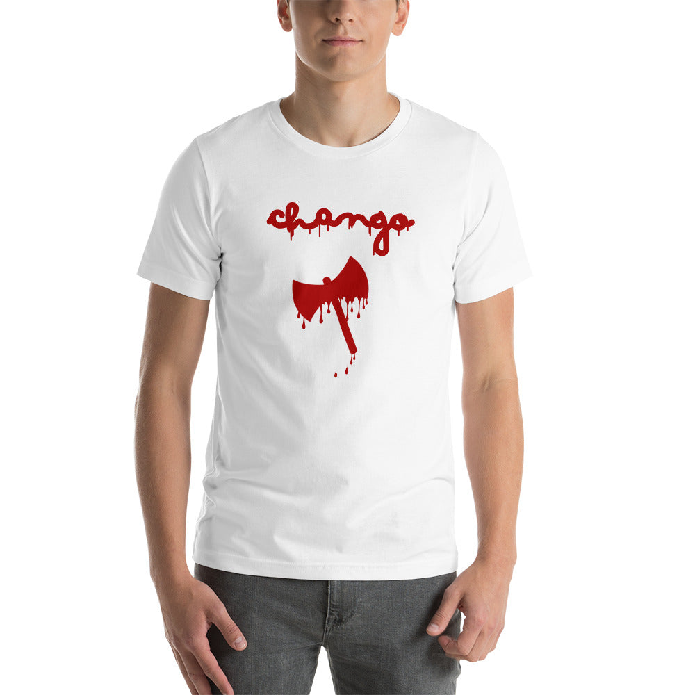 Chango Axe Drip Short-Sleeve Unisex T-Shirt