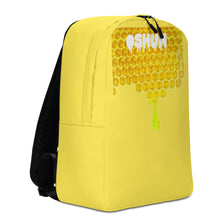 Load image into Gallery viewer, Oshun Honeycomb Drip Minimalist Backpack
