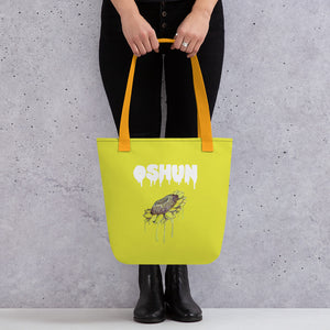 Oshun Sunflower Drip Tote bag