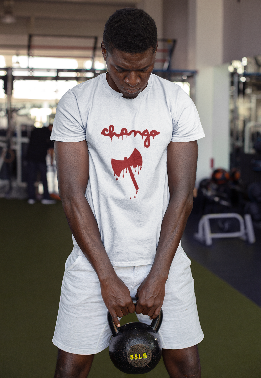Chango Axe Drip Short-Sleeve Unisex T-Shirt