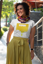 Load image into Gallery viewer, Oshun Honeycomb Drip Short-Sleeve Unisex T-Shirt
