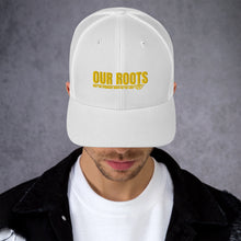 Load image into Gallery viewer, Our Roots Podcast Trucker Cap
