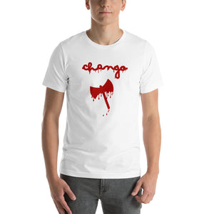 Chango Axe Drip Short-Sleeve Unisex T-Shirt