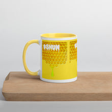 Cargar imagen en el visor de la galería, Oshun Honeycomb Drip Mug with Color Inside

